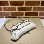 Gucci Horsebit Chain Small Shoulder Bag White - Bag - Image 9