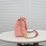 Chanel Calfskin Quilted Chanel 19 Flap Grey -Golden - Bag - Image 2
