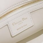 [TOP] Dior Small Caro Bag Ivory Supple Cannage Calfskin White - Bag - Image 10