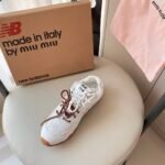 New Balance X Miu Miu 530 SL Leather Sneaker - Image 8