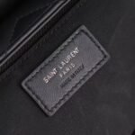 [TOP] SAINT LAURENT Loulou medium quilted leather shoulder bag black Bag-Black hardware - Image 10