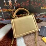 [TOP] Dolce & Gabbana Chain Tote Crossbody Bag - Gold Bag - Image 2