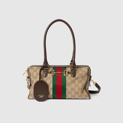 Gucci GG canvas Borsetto boston bag - Beige