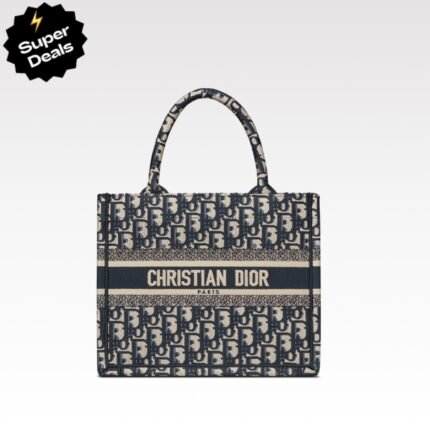 Dior Book Blue Tote - Small - Bag