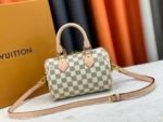 Louis Vuitton Speedy Bandoulière Damier Azur Canvas Women Handbag - Bag - Image 4