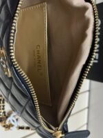 Chanel Waist Bag 24A-Black - Bag - Image 7