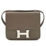 Hermes Etoupe Epsom Constance Palladium Hardware