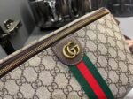 Gucci Ophidia GG Monogram Large Belt Bag - Beige and dark brown - Image 7