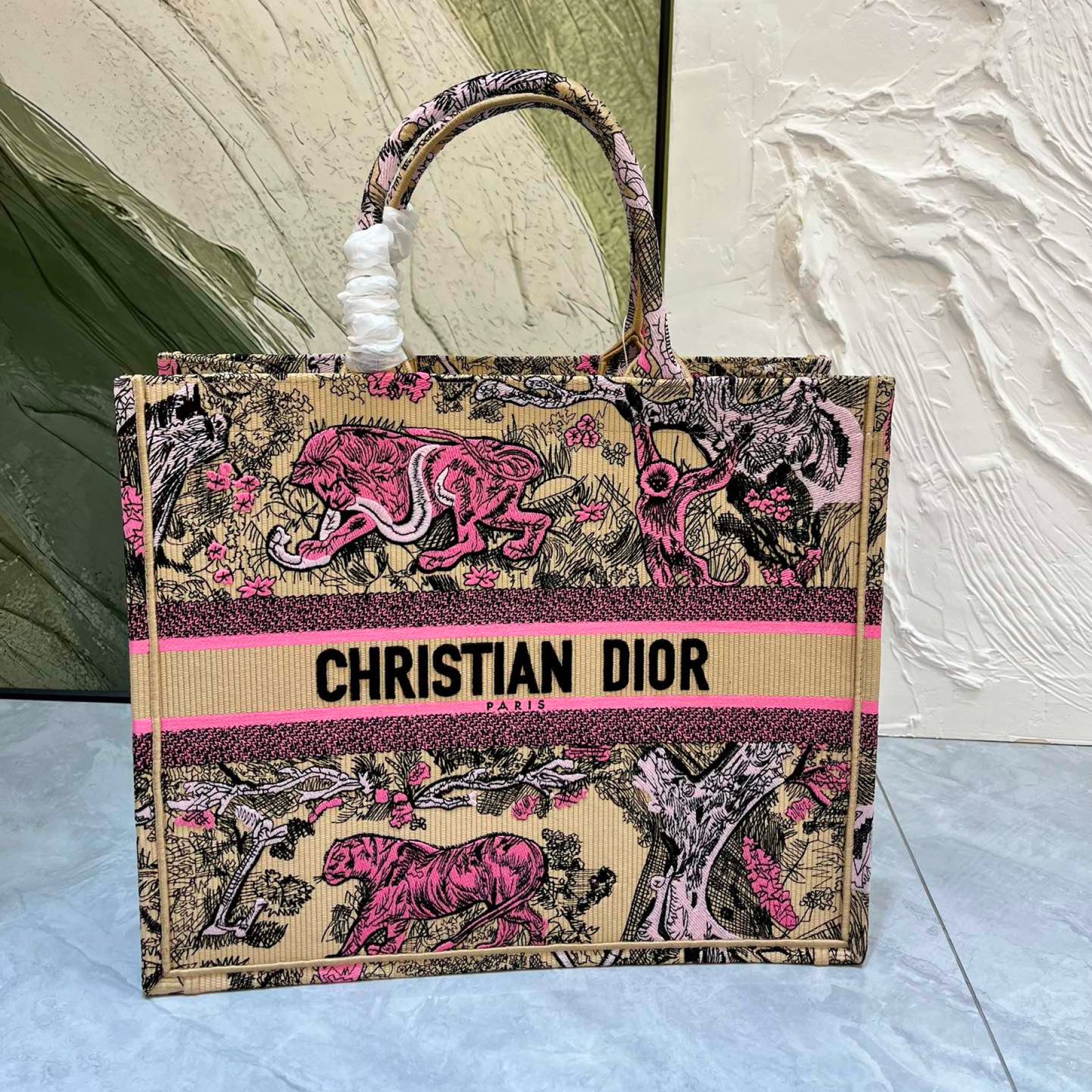 42e1ded2a487c2244fa27c4500d204e0 Dior Book Tote - Large - Bag - Image 1