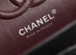 Chanel Classic Flag Bag Medium Classic Double Flap Bag SO Black Crumpled Calfskin Silver Hardware - Bag - Image 14