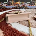 [TOP] Dolce & Gabbana Chain Tote Crossbody Bag - Pink Bag - Image 6