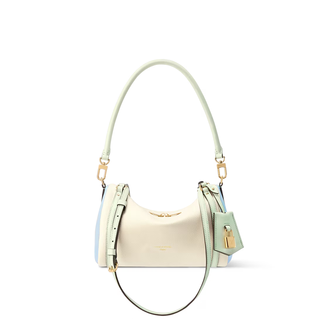 435748f0f41a593ff6cdcece5ce0869d Louis Vuitton Express PM Bag - Ivory/Olympian Blue - Image 1