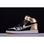 Air Jordan 1 Retro High OG NRG ComplexCon Top 3 Gold 86142 - Shoes