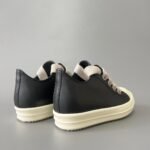 Rick Owens Jumbo Lace Padded Sneaks Low Black Milk - Shoes - Image 5