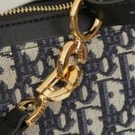 Dior D-Journey Bag -Blue Dior Oblique Jacquard - Image 7