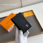 Louis Vuitton Pocket Organizer Taiga Leather Wallet - Image 5