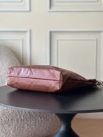 [TOP]CHANEL 22 HANDBAG Shiny Calfskin & Silver-Tone Dark Brown Bag - Image 7