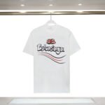 Balenciaga Logo T-shirts - Clothing