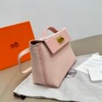Hermes 2424 Togo Swift Gold Hardware Pink - Bag - Image 2
