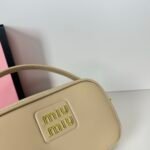 Miu Miu Leather Shoulder Bag - Image 3
