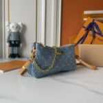 Louis Vuitton Liv Pochette Blue Denim - Bag - Image 3