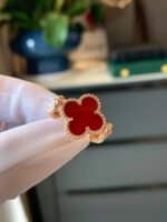 Van Cleef & Arpels Vintage Alhambra Reversible Ring - Image 5