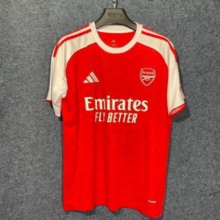 2025/2026 Arsenal Home Football Jersey