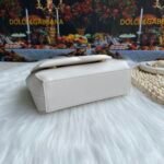 [TOP] Dolce & Gabbana Cowhide Mini Tote - White Bag - Image 6