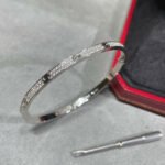 Cartier LOVE Bracelet, Paved, Small Model - Image 5