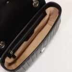 Gucci GG Marmont Small Shoulder Bag Black - Bag - Image 9