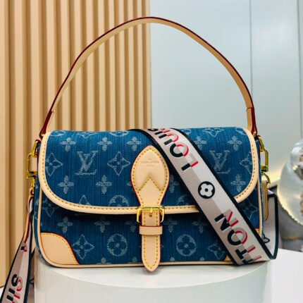 Louis Vuitton LV Diane NM Handbag Monogram Canvas - Denim - Bag