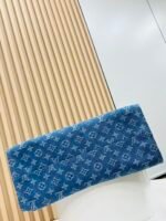 LOUIS VUITTON LV Monogram Jacquard Denim Onthego MM Blue - Bag - Image 6