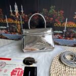 [TOP] Dolce & Gabbana Mini Tote Bag - Silver Bag - Image 2