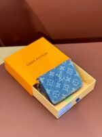 Louis Vuitton Lou Wallet Monogram Denim Wallet - Image 2