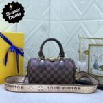 Louis Vuitton Speedy Bandoulière 20 Damier Ebene Women Handbag - Bag