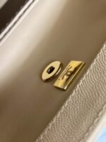 [TOP] Chanel Flap Bag Beidge Gold Mental - Image 8