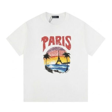 Balenciaga Logo T-shirts - Clothing