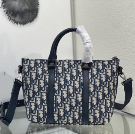 Dior Weekender 25 Handbag - Old Flower White Bag