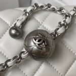 Chanel Classic Flag Bag Pearl Crush Mini Square - Bag - Image 9