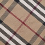 Burberry Invisible War Horse Shopper - Checkered Brown Bag - Image 8