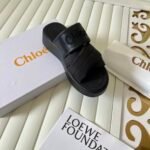 CHLOE CHLOÉ 'MILA' SLIDES SANDALS SLIPPERS - Shoes - Image 8