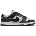 Dunk Low Chenille Swoosh Black Gray Fog - Shoes