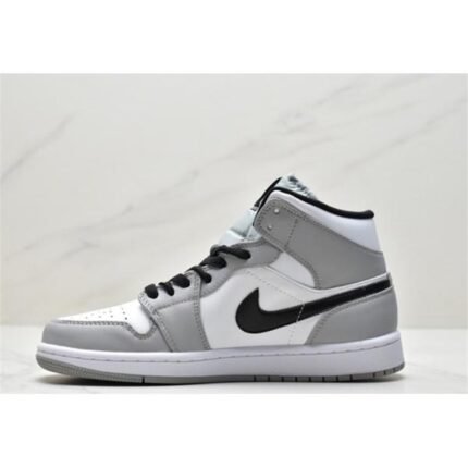 Jordan 1 Mid Light Smoke Grey - Shoes