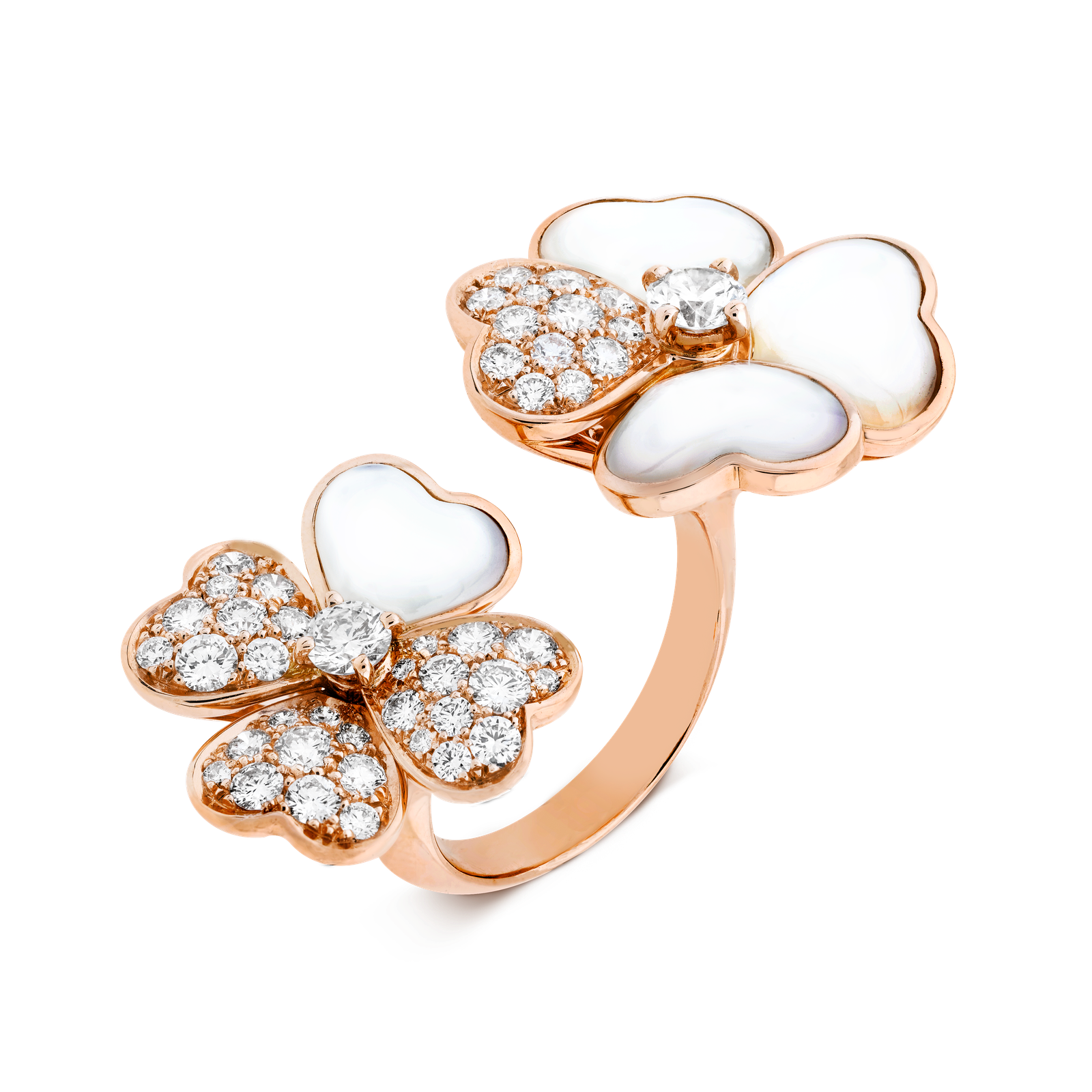 4CFEE82C-895D-394F-238D-2F09E3382D86 Van Cleef & Arpels Cosmos Between the Finger ring - Image 1