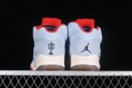 Air Jordan 5 TROPHY ROOM IR ICE BLUE ICE BLUE/SAIL-METALLIC GOLD-UNIVERSITY RED - Shoes - Image 4