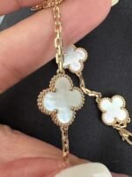 Van Cleef & Arpels Vintage Alhambra Bracelet, 5 motifs - Image 5