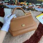 [TOP] Dolce & Gabbana Sicily Handbag - Brown Bag - Image 9