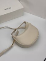 Teen Celine Lulu IN Grained Calfskin Bag- Rice - Image 4