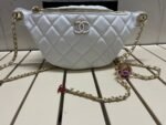 Chanel Waist Bag 24A-White - Bag - Image 3