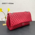 CHANEL 17C Large Airport Bag Maxi Red Gold - Image 2
